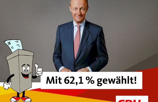 Wir gratulieren Friedrich Merz! Wir gratulieren Friedrich Merz!