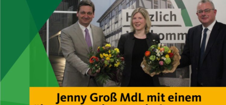 Jenny Groß MdL mit einem überzeugenden Ergebnis zur neuen Kreisvorsitzenden gewählt!